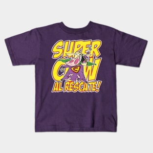 Supercow - Al Rescate! Kids T-Shirt